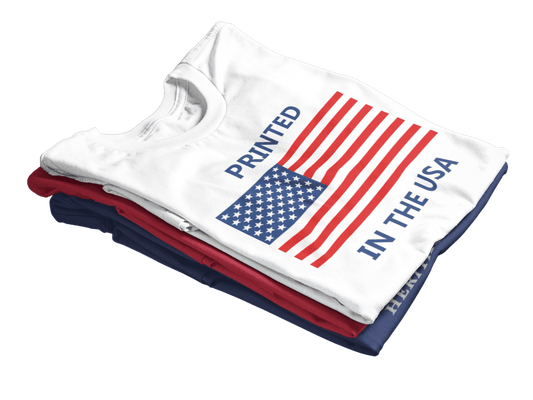 1809375775 Georgia Football Team Color Red and Black American Flag Mens Short Sleeve T-shirt Graphic Tee-Red-X-Large