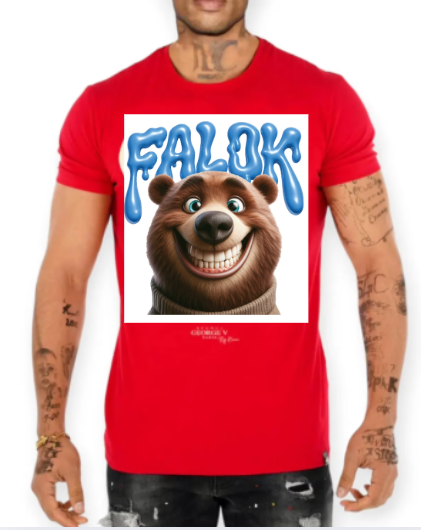 WSC FALOK Premium Graphic Performance T-Shirt – 200 GSM Polyester Designer Tee